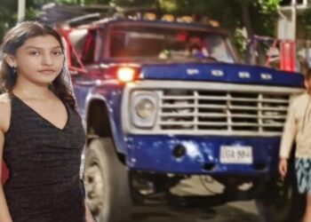 Niña muere atropellada por camión cisterna mientras iba en bicicleta