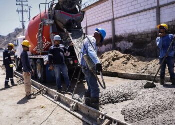 Obra del colector sanitario Bellavista, en el 69%