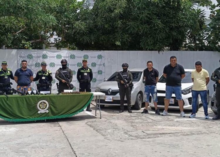 Cárcel para dos presuntos ‘Pachencas’ capturados con arsenal en Norte de Barranquilla