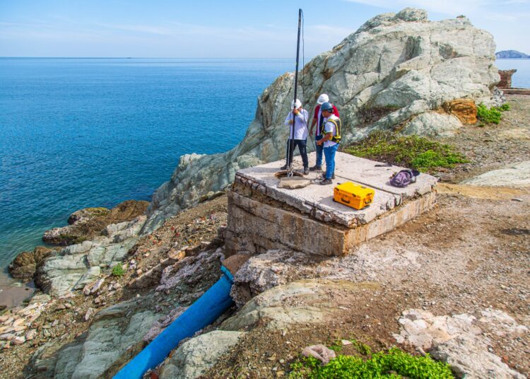 Avance en un 50 % en la atención de la contingencia del emisario submarino en Santa Marta