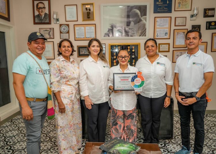 Gobernación del Magdalena exalta labor de la gestora cultural Veruschka Barros