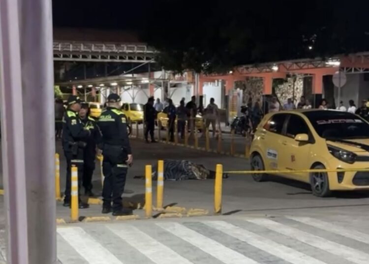 Asesinado a bala hombre frente a la Terminal de Transporte de Santa Marta