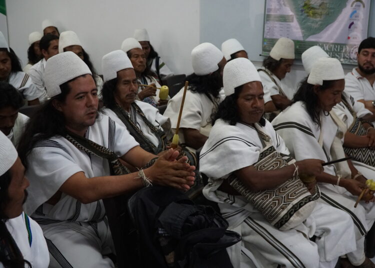 ANT y pueblos indígenas de la Sierra Nevada acuerdan recuperar 15.000 hectáreas y proteger la Línea Negra