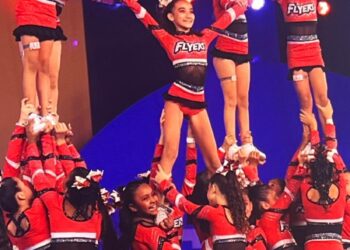 Destacada participación de porristas Flyers del Divino Niño en Medellín