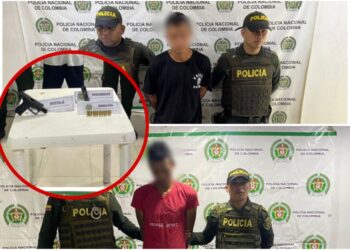 Capturan en Santa Marta a dos presuntos extorsionistas vinculados a las ACSN