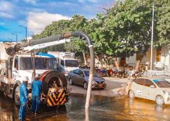 Avanzan en un 90% la reparación del colector Centro que solucionará los rebosamientos en el Centro Histórico