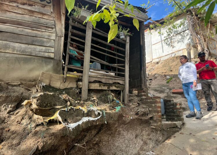 En la zona rural de Santa Marta también se registraron afectaciones