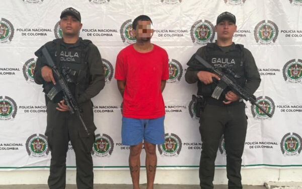 Capturan a alias “Diomedes”, presunto extorsionista de comerciantes en Santa Marta