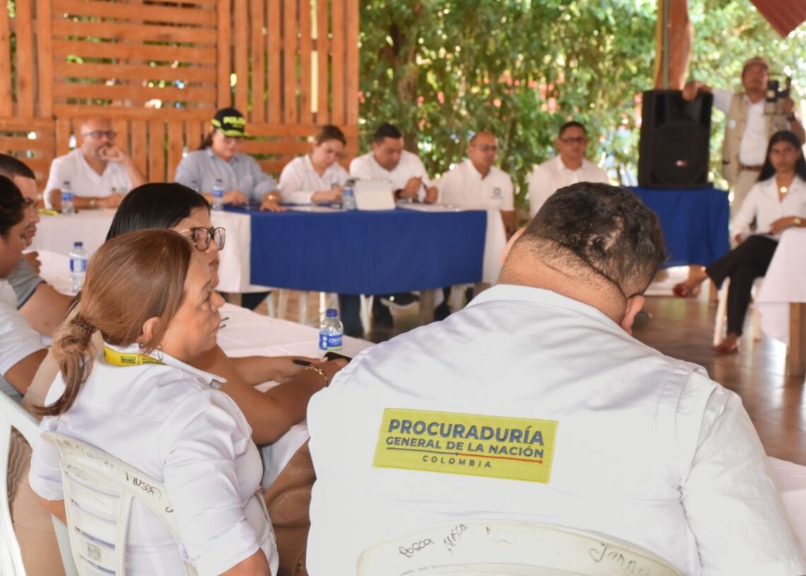 Gobernación y Fuerza Pública garantizan seguridad en Sitionuevo para las elecciones atípicas el próximo 19