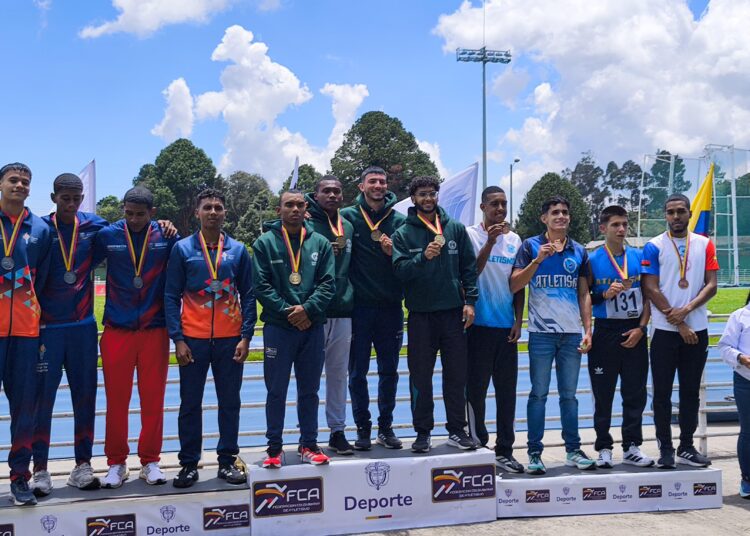 El Magdalena brilla en el Nacional de Atletismo con 8 medallas de oro, plata y bronce