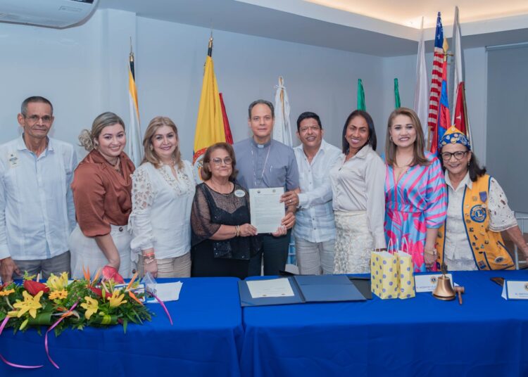 Convenio con el Club de Leones para fortalecer acciones sociales de Unimagdalena