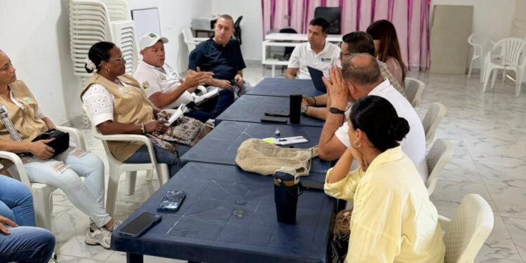 Personería de Santa Marta descentralizó su despacho para hacer seguimiento a compromisos adquiridos con comunidades de Guachaca