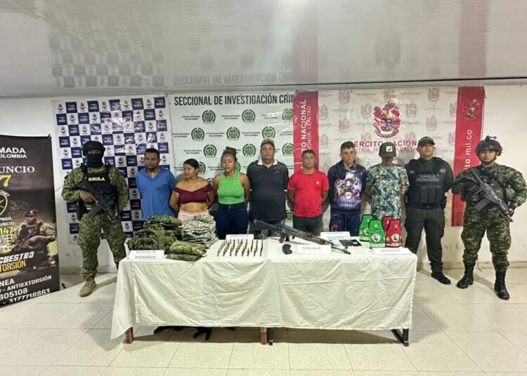 Golpe al Clan del Golfo: capturan a siete presuntos integrantes en Bolívar y Magdalena
