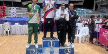 Samuel Logreira conquista el oro nacional juvenil de boxeo en Santa Marta