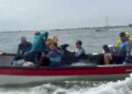 Ballena encallada en Tasajera fue trasladada al Centro de Rescate de Fauna Marina para valoración cientifica