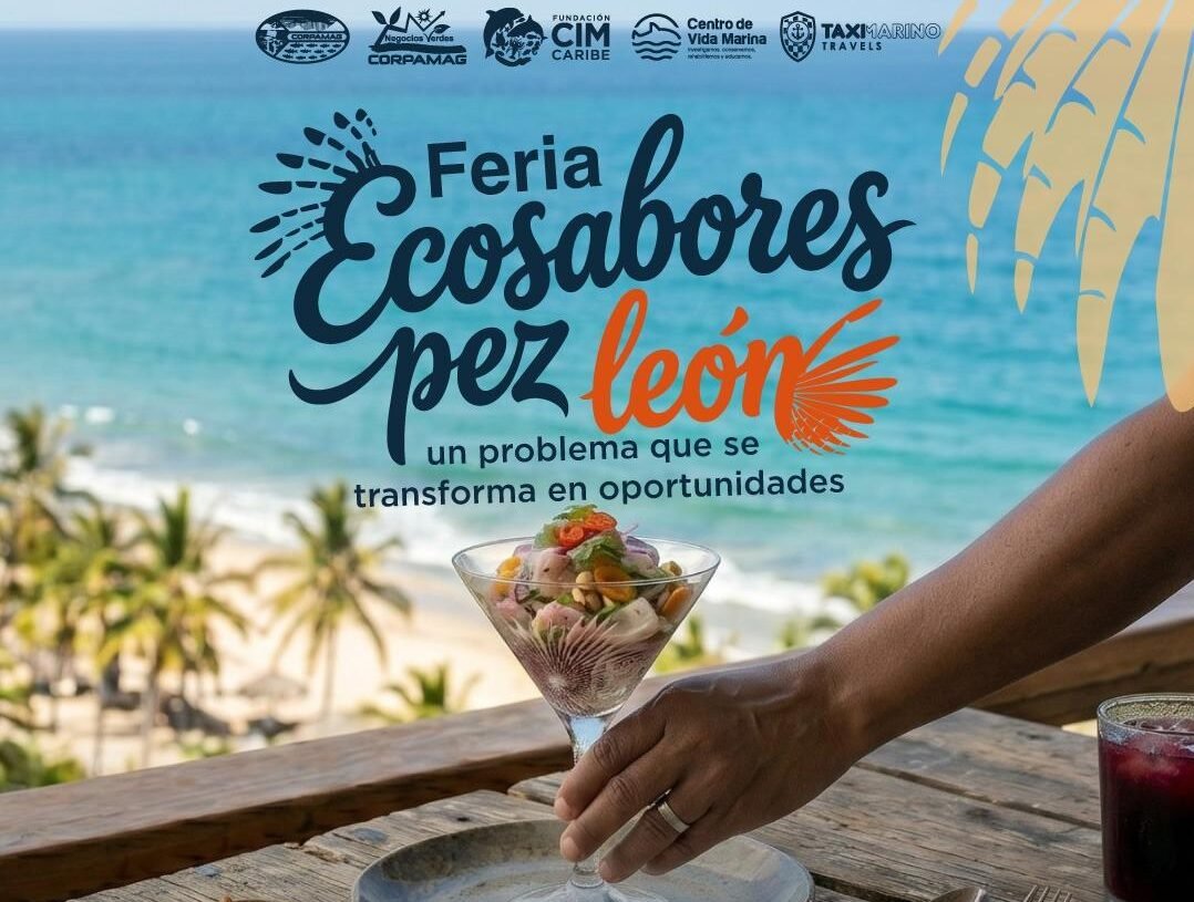 Corpamag y Fundación CIM Caribe potencian consumo del pez león en la feria ‘Ecosabores’