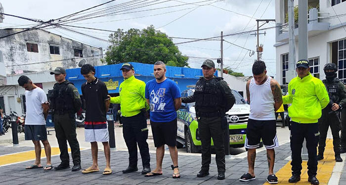 Capturan a cuatro presuntos integrantes de ‘Los Primos’ y ‘Los Pachencas’ en el Magdalena