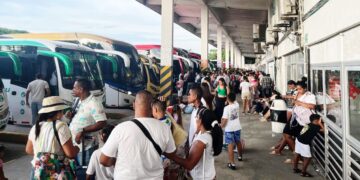 53 mil usuarios se movilizaron desde la Terminal de Santa Marta, durante este puente festivo
