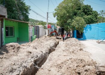 Las obras del programa mi calle avanzan en el Boulevard del Río