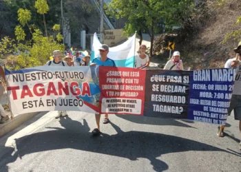 Habitantes de Taganga marcharon contra posible constitución de resguardo indígena