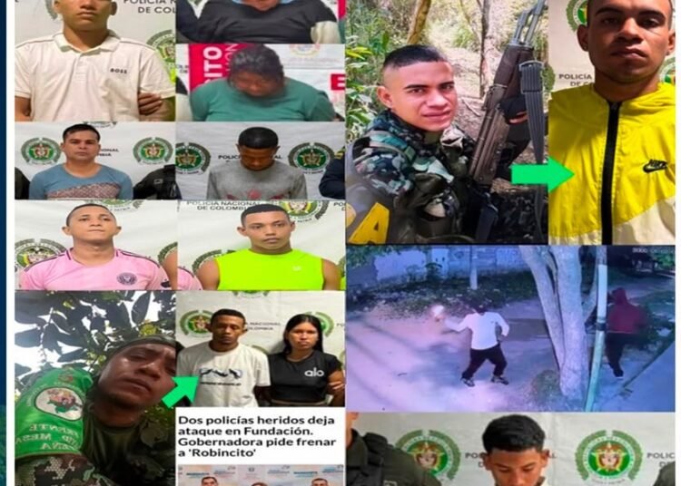 11 capturados del GDCO ‘Los Primos’ en Fundación