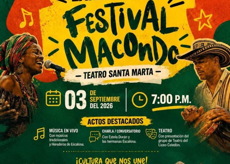De Santa Marta a Aracataca: el Festival Macondo celebra la cultura que une al Magdalena