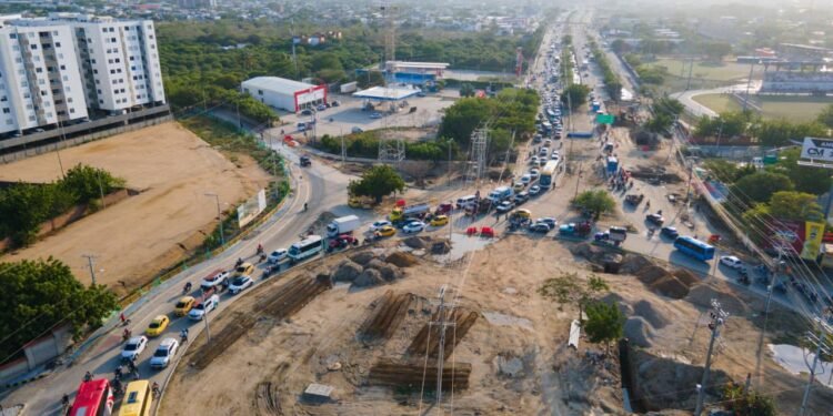 En El Líbano: cierre temporal de vía para avanzar con la construcción del nuevo canal de desagüe