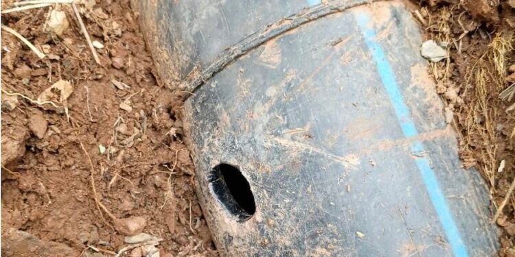 Essmar denuncia afectación a la infraestructura de acueducto por intervención de terceros en la vía a Taganga