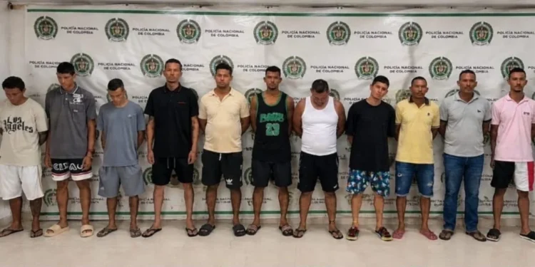 Capturan a 11 personas y aprehenden a un menor señalados de integrar estructuras criminales en Magdalena