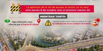 Obras en la entrada hacia Sierradentro continuarán hasta el 20 de octubre