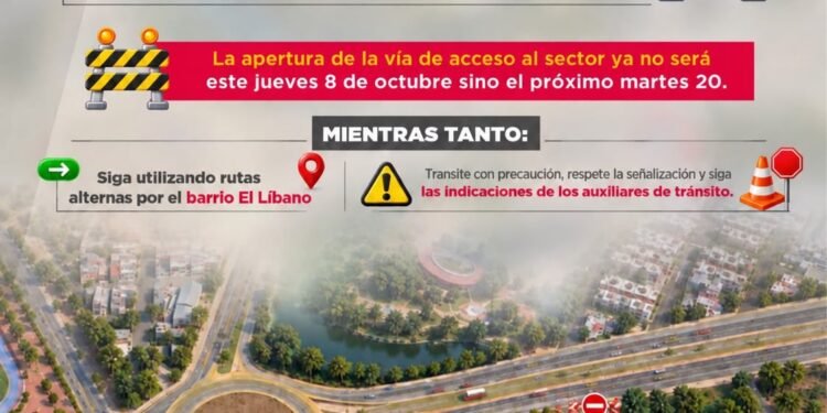 Obras en la entrada hacia Sierradentro continuarán hasta el 20 de octubre
