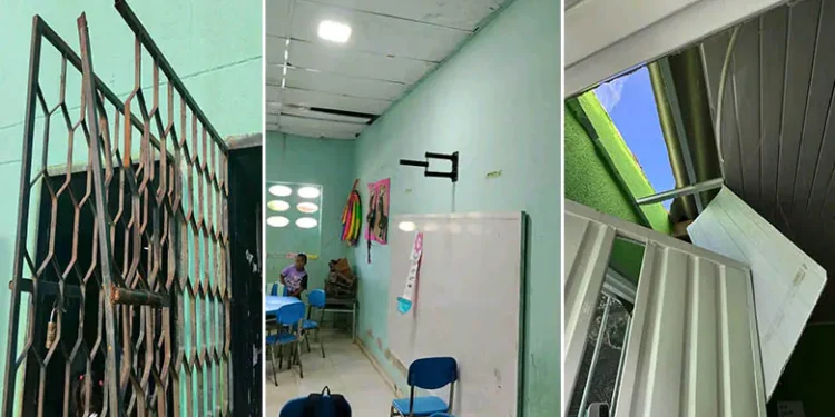 Delincuentes robaron equipos y causaron daños en colegio de Orihueca, Zona Bananera